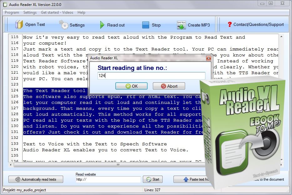Program To Read Text On Screen